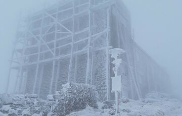 В Украине выпал первый снег