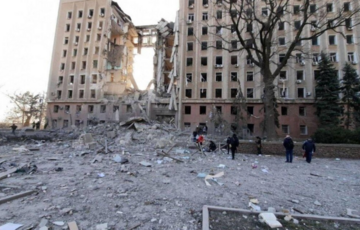 Ким рассказал, что будет с разрушенным зданием Николаевской облгосадминистрации Ким рассказал, что будет с разрушенным зданием Николаевской облгосадминистрации