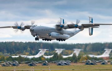 В России разбился военно-транспортный самолет Ан-22