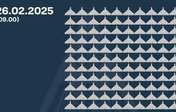 Росія атакувала Україну за допомогою 177 ударних БПЛА