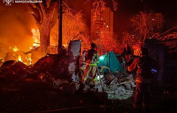 Россияне ударили по жилому массиву в Николаеве