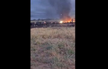 У Судані збито російський військово-транспортний літак: відео