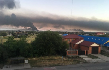 После разгрома базы на аэродроме в Мелитополе оккупанты прячутся в жилых застройках