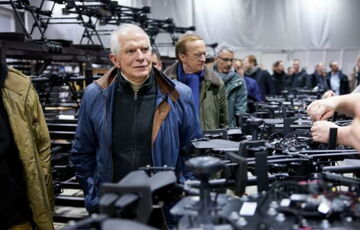 Боррель восхищен производством дронов в Украине: ”Вам не нужна помощь”