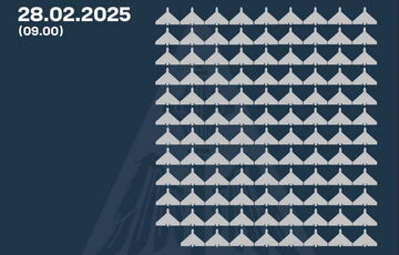 Росія запустила по Україні 208 ”шахедів”