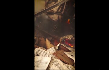 В результате удара по типографии в Харькове уничтожены 50 тысяч книг