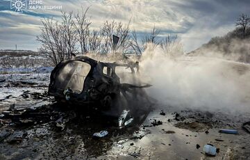 Россияне атаковали БПЛА машину медиков в Харьковской области: погибла женщина