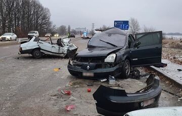 Инфографика: за год в Украине увеличилось количество аварий