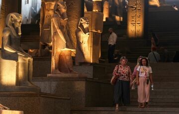 Большой Египетский музей открывается для посетителей спустя 20 лет строительства: фото