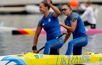 Українські каноїстки взяли золото на Чемпіонаті Європи Українські каноїстки взяли золото на Чемпіонаті Європи