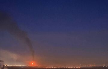Москва пережила очередную атаку дронов: жители города заявили о ”столбе огня”