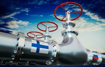 ”Газпром” прекращает поставки газа в Финляндию  ”Газпром” прекращает поставки газа в Финляндию