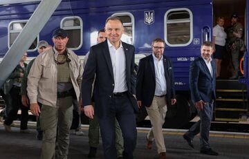 Президент Польши прибыл в Украину с неанонсированным визитом 