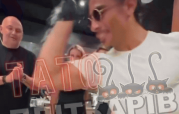 Потап оторвался на вечеринке с россиянами в Дубае