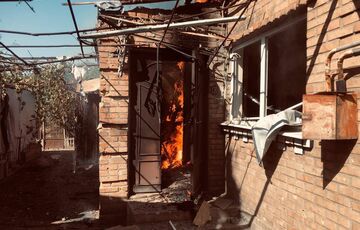 Через влучання дрона в Нікополі загинула місцева жителька Через влучання дрона в Нікополі загинула місцева жителька