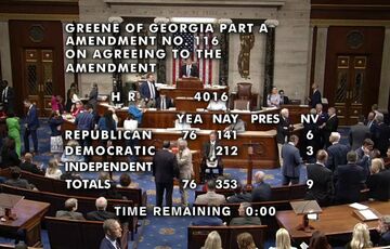 Палата представників США підтримала продовження військової допомоги Україні Палата представників США підтримала продовження військової допомоги Україні