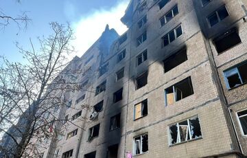 Росія масовано атакувала Костянтинівку Росія масовано атакувала Костянтинівку
