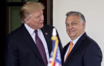 ”Поверніться і принесіть мир!”: Орбан зустрівся з Трампом у Флориді