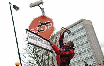 Поліція затримала злодіїв, які вкрали нову роботу Бенксі в Лондоні