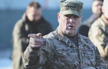 Американський генерал Міллі дав песимістичний прогноз про контрнаступ ЗСУ Американський генерал Міллі дав песимістичний прогноз про контрнаступ ЗСУ
