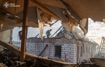 Уночі росіяни знову масовано вдарили дронами по Сумщині