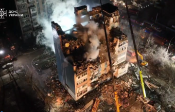 В Тернополе после российского удара не могут найти 22 человека