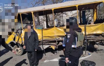 Число постраждалих від російської атаки на маршрутку в Херсоні зросло до 20 осіб