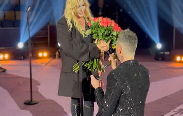 Ирина Билык получила предложение руки и сердца на своем концерте 