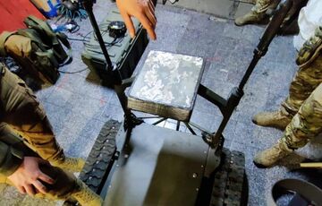 Украинский робот спас трех раненых бойцов, которые месяц находились в окружении