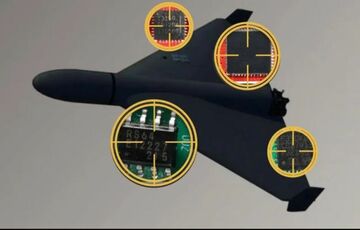 У ”чорних шахедах” знайшли компоненти зі США, Швейцарії та Китаю