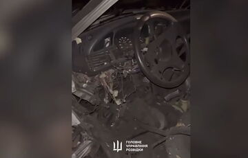 В ГУР подтвердили подрыв машины с сотрудником ФСБ в Мариуполе: видео