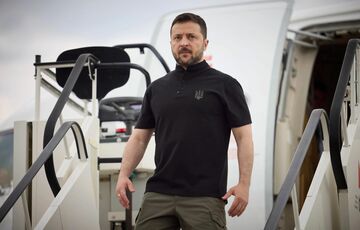 Зеленський прибув з офіційним візитом до Катару