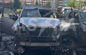 Подрыв авто замначальника центра спутниковой связи ВС РФ: его жена заявила, что в машине был не он