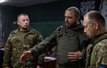 Рустем Умеров уперше після призначення міністром оборони відвідав позиції ЗСУ на сході