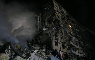 ППО збила 25 із 38 ракет. По висотці у Дніпрі росіяни вдарили ”вбивцею авіаносців”