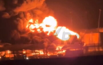 В Генштабе подтвердили удар по нефтебазе ”Атлас” в Ростовской области