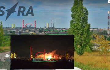 В Саратове после атаки дронов горит НПЗ