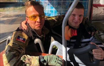 Фанат Путіна Охлобистін прибув до окупованого Донецька Фанат Путіна Охлобистін прибув до окупованого Донецька