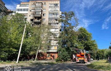 Росіяни вдарили по житловій висотці у Краматорську