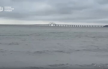У ГУР зацікавили відео з Кримським мостом: ”Зайва конструкція”