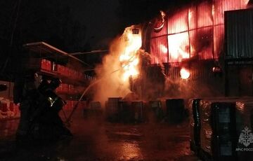 В Ижевске произошел пожар по адресу, где находится ТЦ, в котором россияне собирали БПЛА