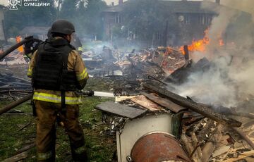 Росіяни атакували рятувальників на Сумщині