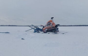 В России жестко сел и развалился вертолет Ми-8: фото