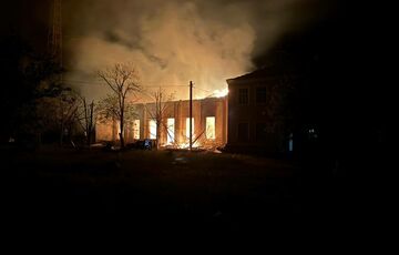 Под Одессой в результате российской атаки уничтожены медцентр, лицей и центр творчества детей: фото