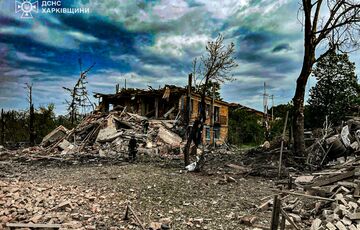 Россия атаковала село Садовод в Харьковской области