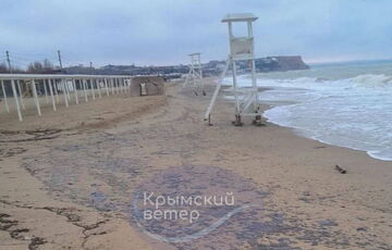 Российский мазут не угрожает побережью Одесской области Российский мазут не угрожает побережью Одесской области