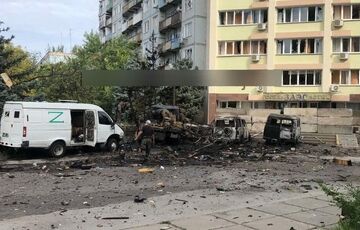 В Энергодаре взорвали технику российских оккупантов: стали известны подробности