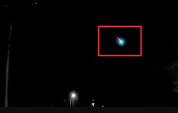 Окрім Києва дивний спалах у небі помітили у небі Білорусі