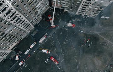 Кількість жертв атаки по Голосіївському району Києва 7 лютого зросла