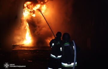 Росіяни атакували об'єкти критичної інфраструктури у Кіровоградській області Росіяни атакували об'єкти критичної інфраструктури у Кіровоградській області
